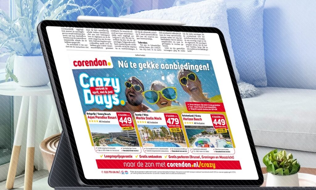 reclame in digitale krant